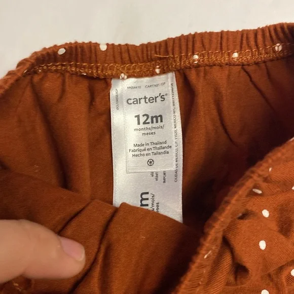 NEW Carters Baby Girl 4-Piece Denim Dress Set(Butterfly,Chambray, 9-12M Jumper - Picture 7 of 12